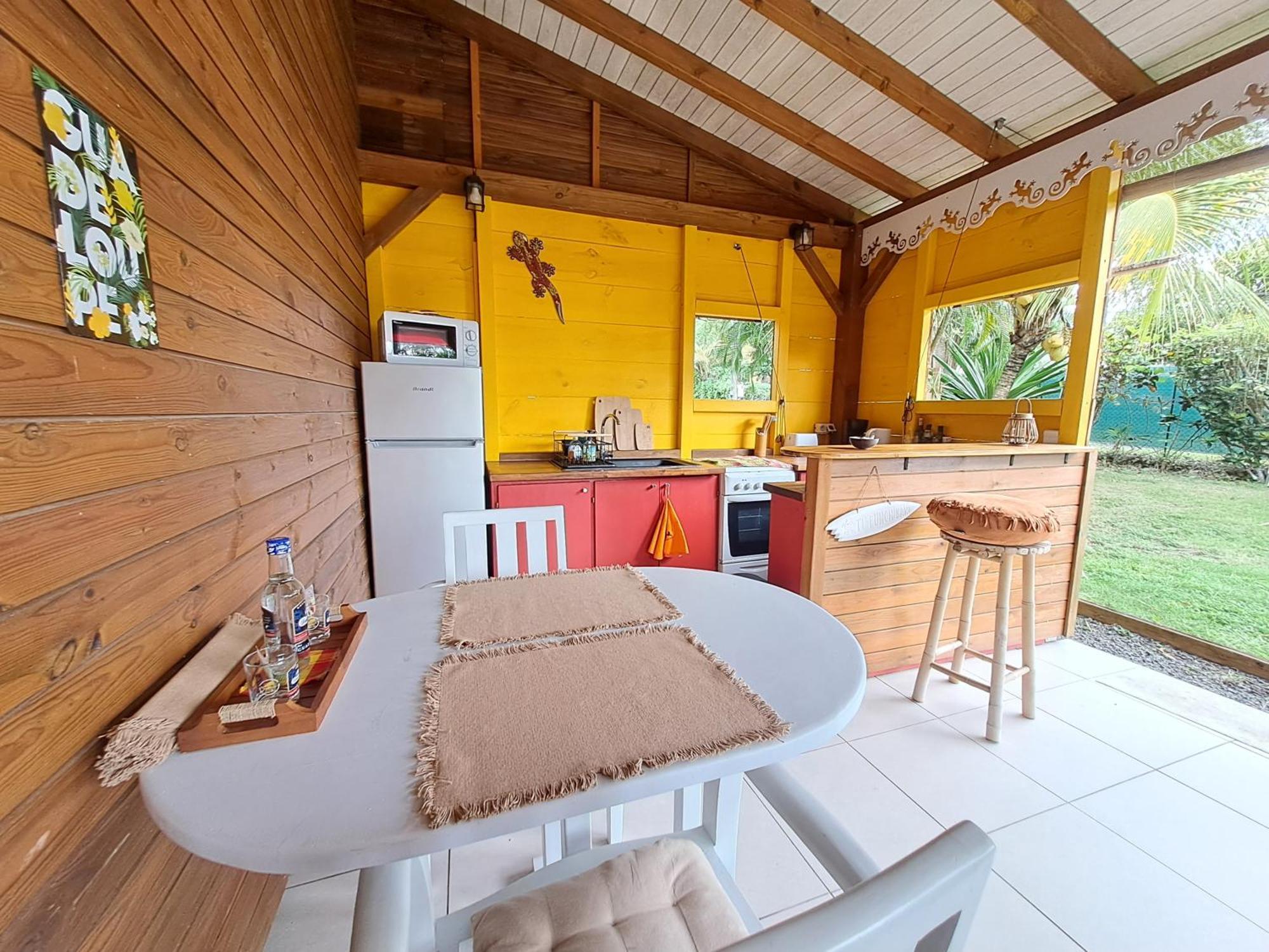 Yuka Lodge - Bungalow Prive Avec Jardin En Pleine Nature サンタンヌ エクステリア 写真